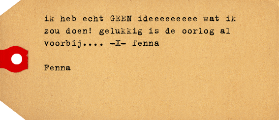 Label van Fenna Leeuwenburgh