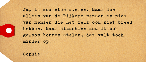 Label van Sophie van den Bosch