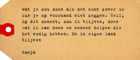 Label van tanja bunink