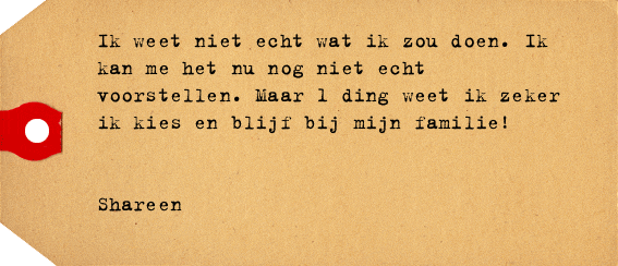 Label van Shareen Wilschut
