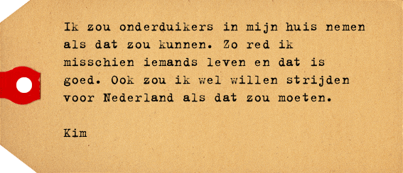 Label van Kim Vriezekolk