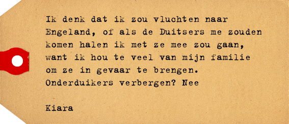 Label van Kiara Veenendaal