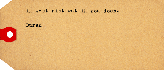 Label van Burak  Atasoy