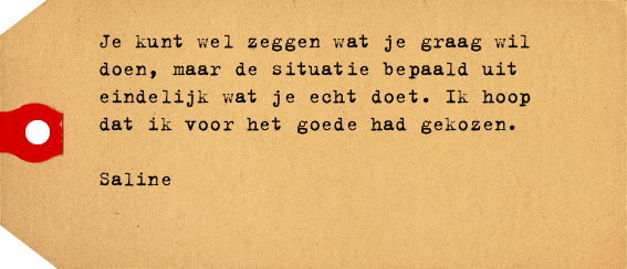 Label van Saline Lantinga