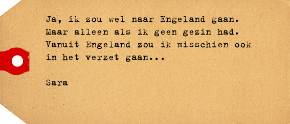 Label van Sara Houtman