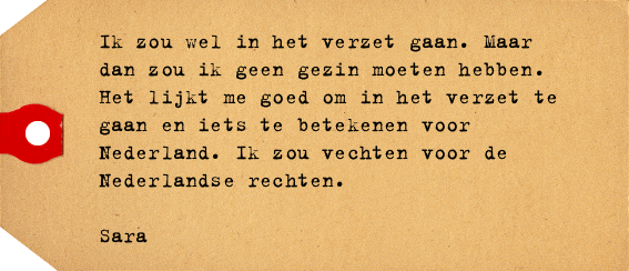 Label van Sara Houtman