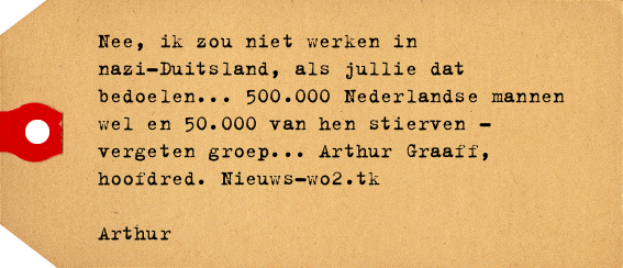 Label van Arthur Graaff