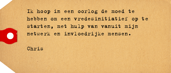 Label van Chris de Vries